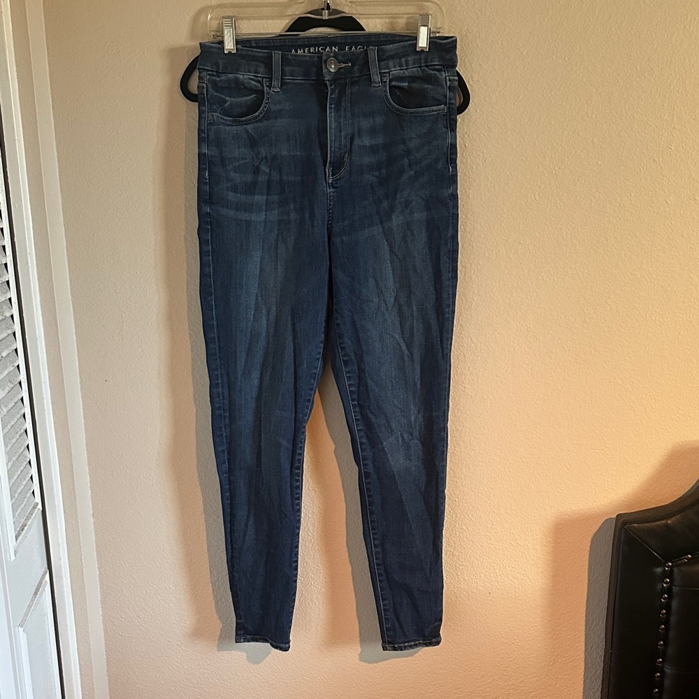 American Eagle Outfitters Curvy Women's High Rise Indigo Jeans